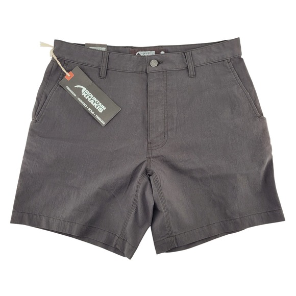 Mountain Khakis Other - Mountain Khakis Rover Short Mens 32 Gray Classic Fit 7 Inch Inseam Outdoor NWT